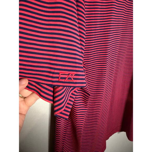 Cutter & Buck pink and navy blue polo top - Picture 7 of 7